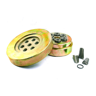 柳州桥梁预应力工具夹片锚索M15张拉千斤顶工作锚具工具锚限位板