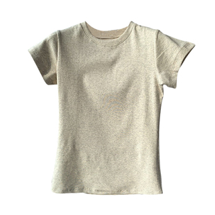 正肩T恤女短袖2026新款爆款夏天巨好看的上衣服今年流行女装薄款