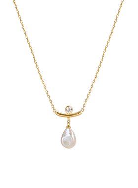 安铂洛利巴洛克珍珠项链女