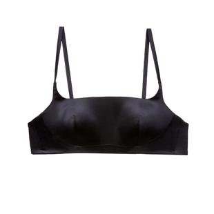 浙锦【伊丽莎贝】BLACK 春夏抹胸内衣真丝文胸