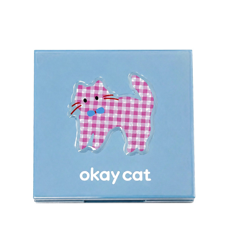 Okaycat落日屿鲸四色眼影日常百搭淡妆通勤卧蚕腮红大地裸色修容