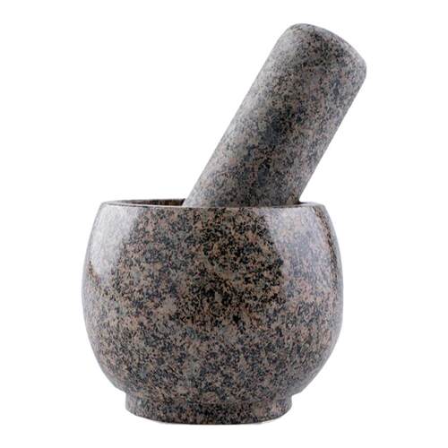 天然麦饭石臼子老式家用压蒜神器捣蒜缸拍蒜研磨器舂钵家用擂钵