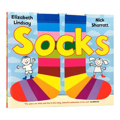 袜子英文原版绘本适合朗读