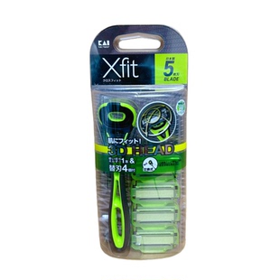 日本KAI贝印男士剃须刀手动五层刀刃刮胡刀刀头剃胡须刀刮胡子