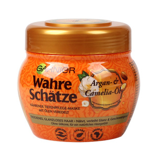 德国Garnier卡尼尔洗发水发膜护发素山茶花椰子橄榄油改善干枯