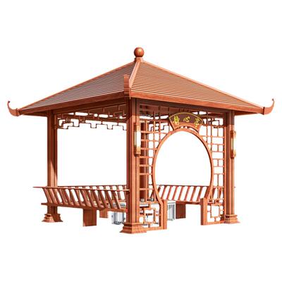 铝合金仿古四角亭古建凉亭