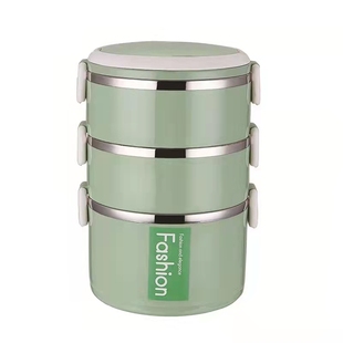 保温饭盒双层成人大容量便当盒学生上班族分格带盖多层餐盒不锈钢