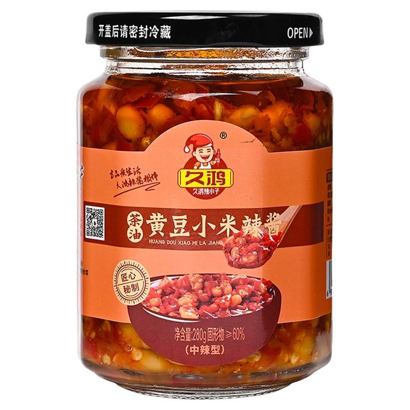 江西南昌久鸿黄豆小米辣酱剁椒酱