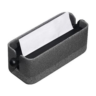 匠棠卫生间擦手纸盒轻奢高级感厕所台面洗手台专用商用家用纸巾盒