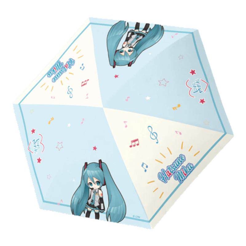初音未来正版雨伞五折伞小巧便携