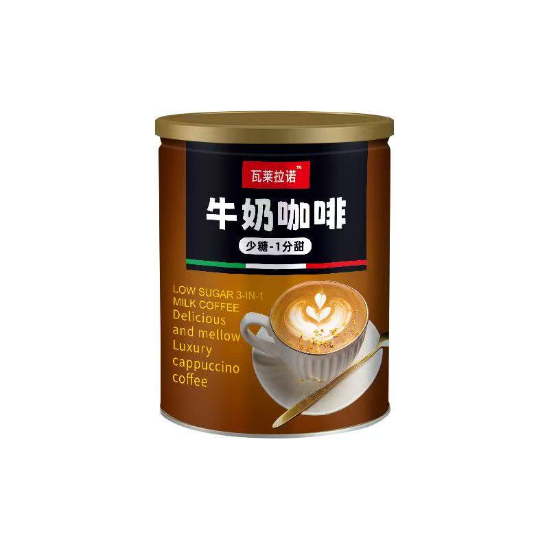 真牛奶牛乳咖啡速溶咖啡粉450g