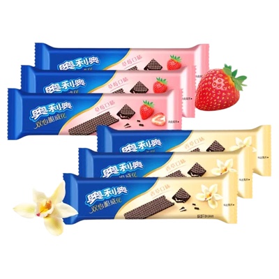 奥利奥双心脆酥脆威化