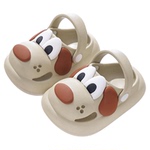 EVA可爱狗狗儿童洞洞鞋男童女童拖鞋防滑夏季新款宝宝凉鞋沙滩鞋