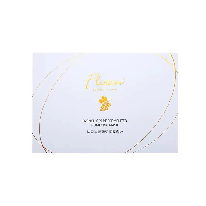 Flocon花宫葡萄清洁泥膜官方正品