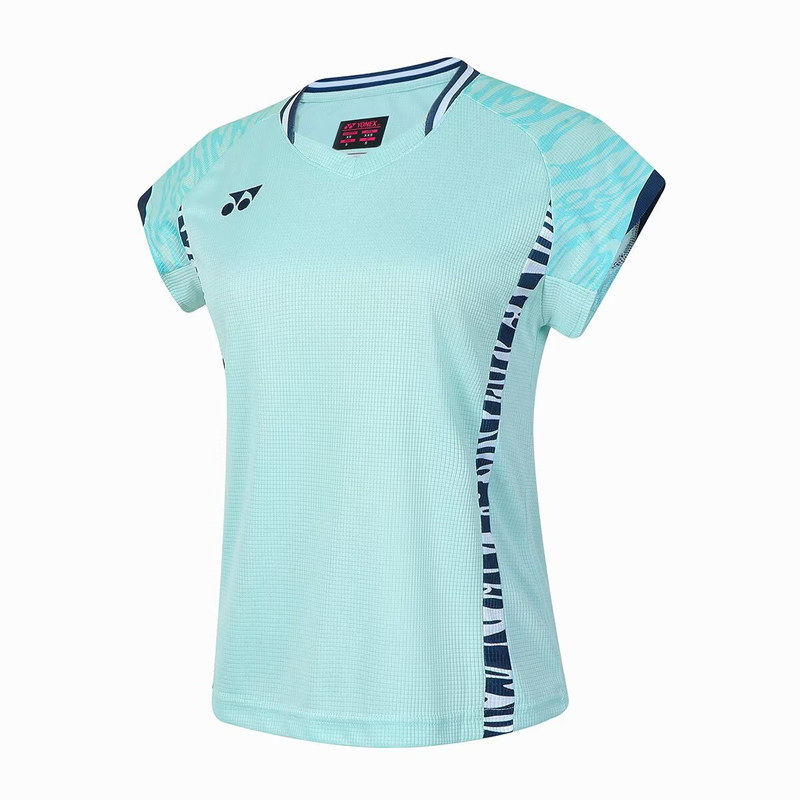 2025新款羽毛球服KB版女短袖运动全英大赛版套装比赛训练服排球服