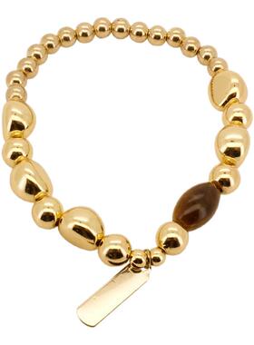 韩版不规则珍珠手链套装2025年秋冬新款配饰手饰小众设计感手串潮