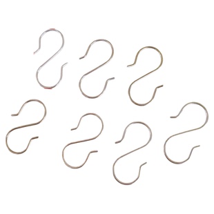 水晶灯配件S勾水晶球直接连灯架不锈钢底盘水晶球挂钩安装方便