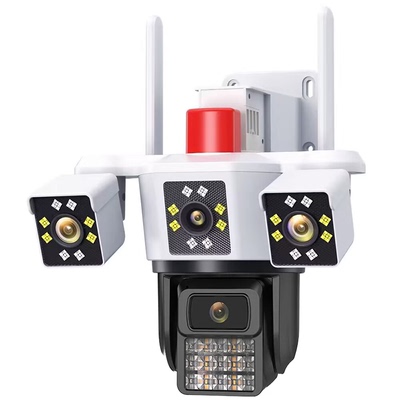 终身免费三镜头室外监控摄像影头