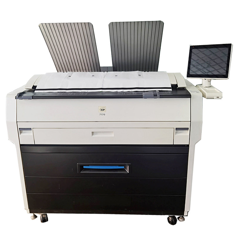 奇普kip7170工程大图机  CAD蓝图打印机  A0大图PDF打印 KIP7100