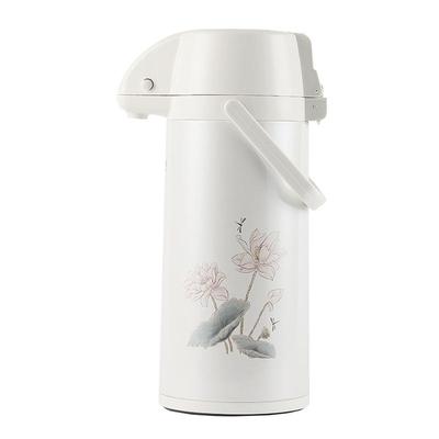 乐狮按压式保温壶大容量热水瓶