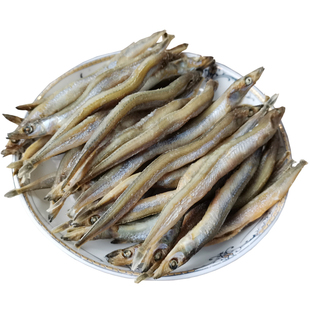 小鱼干海鲜干货500g小银鱼干海鱼自制风干咸鱼干鱼青鱼大连特产