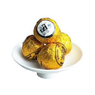 福鼎白茶巧克力球茶老白茶龙珠茶正宗高山寿眉陈年小沱茶散茶礼盒