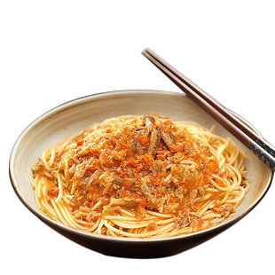 【不等】鲜浓蟹黄面原味香辣蟹黄拌面正宗大闸蟹蟹肉蟹黄浓郁蟹黄
