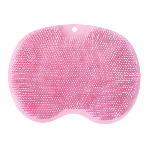 懒人搓背洗澡神器沐浴刷按摩擦背浴刷硅胶刷不求人吸盘防滑搓脚垫