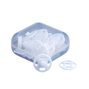 暗扣隐形纽扣防走光女黑色子母扣衣服小按扣开衫毛衣大衣外套衬衫