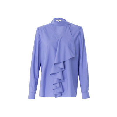 MD依诺【矜雅早春】2026春季轻奢时尚设计感气质显瘦减龄长袖上衣