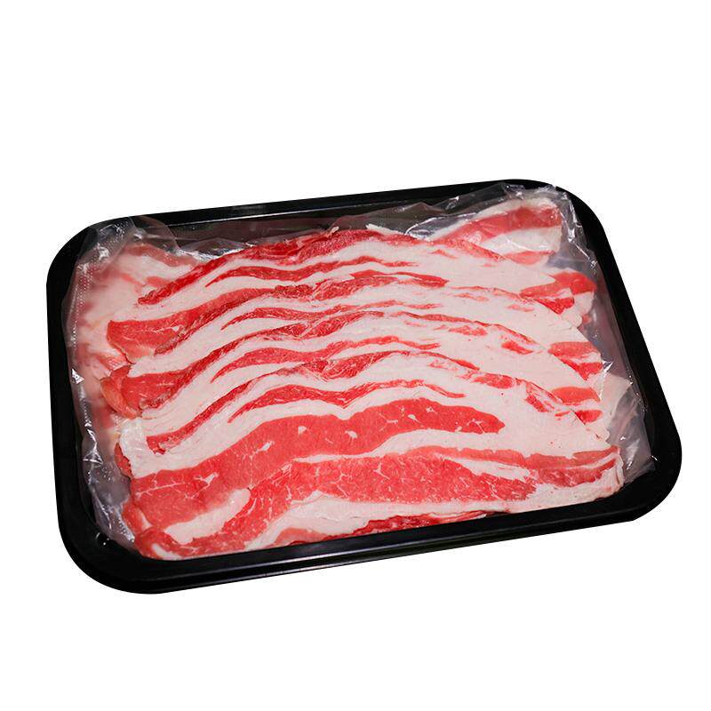 澳洲谷饲后胸肉原切肥牛火锅牛肉片雪花牛肉寿喜烧食材1200g包邮