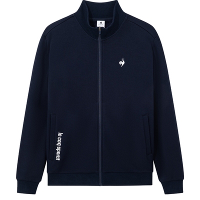 乐卡克男女立领拉链开衫