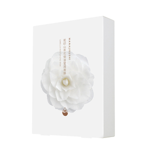 花印山茶花面膜补水保湿干性肌肤贴片护肤美妆面膜贴30片官方正品