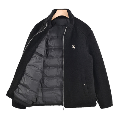 保罗彼得立领常规外套