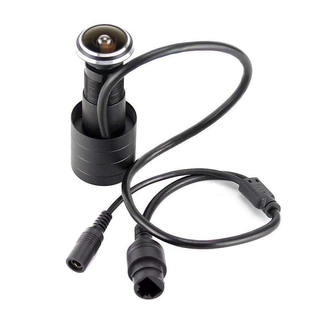 400万高清网络猫眼摄像头入户门170度广角POE有线家用远程监控器