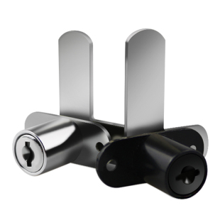 双开柜门锁柜子锁家用对开橱柜锁转舌锁铁皮柜锁文件柜锁芯通用型