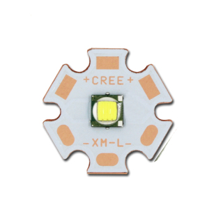 科锐CREE灯珠10W XML T6 U2 10W灯珠 5050led灯珠手电筒灯珠