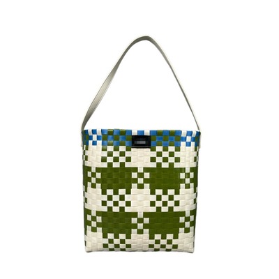 咖啡店同款mstand编织包