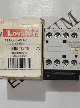 LOVATOBG0040A230AUXILIRY接触器10AMPVOLTAGE220VAC免费快速发货