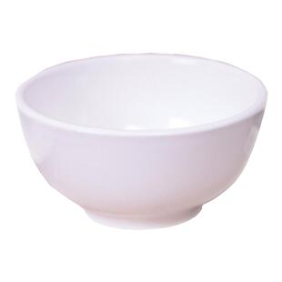 饭店家庭用陶瓷白色小饭碗4.5寸5寸汤碗面碗陶瓷小碗米饭碗大汤碗