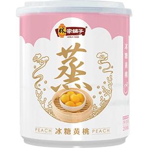 林家铺子冰糖黄桃罐头200g*8罐即食新鲜蒸制什锦水果休闲零食整箱