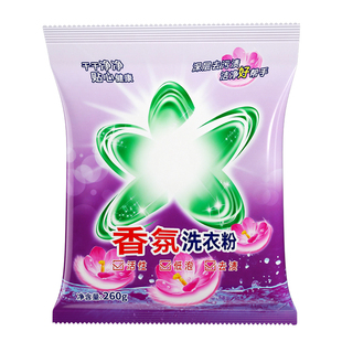 香氛洗衣粉260克袋装去渍去污家用家庭装机洗手洗清洁装实惠装
