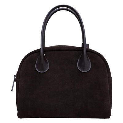 Monkeypocket磨砂皮保龄球女包