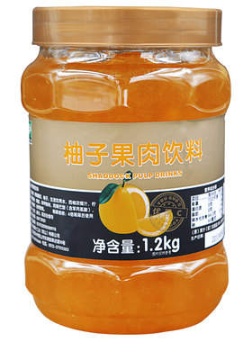 鲜活优果c柚子果肉酱柚子茶酱