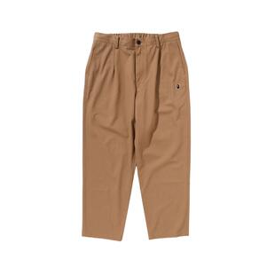 BAPE男装秋冬猿人刺绣标纯色休闲长裤152319N