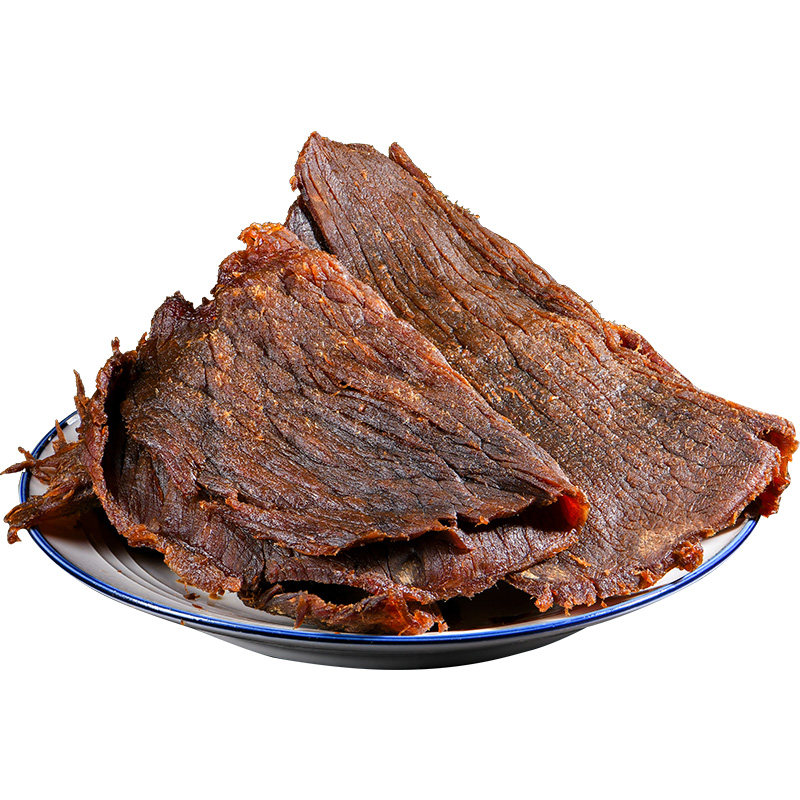 瑞松手撕五香牛肉干小零食湖岭温州特产酱卤牛肉熟食风干香辣即食