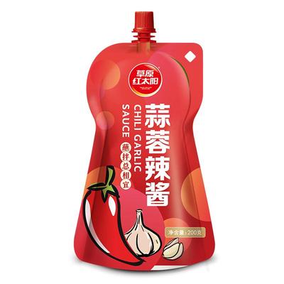 草原红太阳200g蒜蓉辣椒酱拌面酱