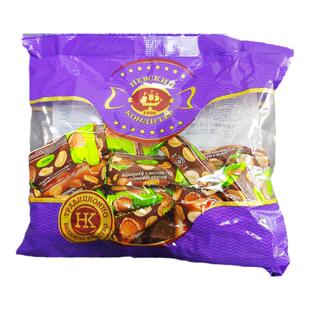俄罗斯进口跑酷花生榛子夹心巧克力糖果涅夫斯基牌巧克力糖果喜糖
