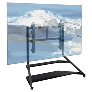 极简移动电视机架支架客厅大尺寸适用75/85/98/100寸索尼海信小米