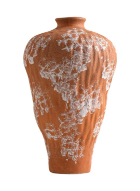 新中式复古花瓶感侘寂风家居客厅电视柜酒店装饰花器样板房摆件